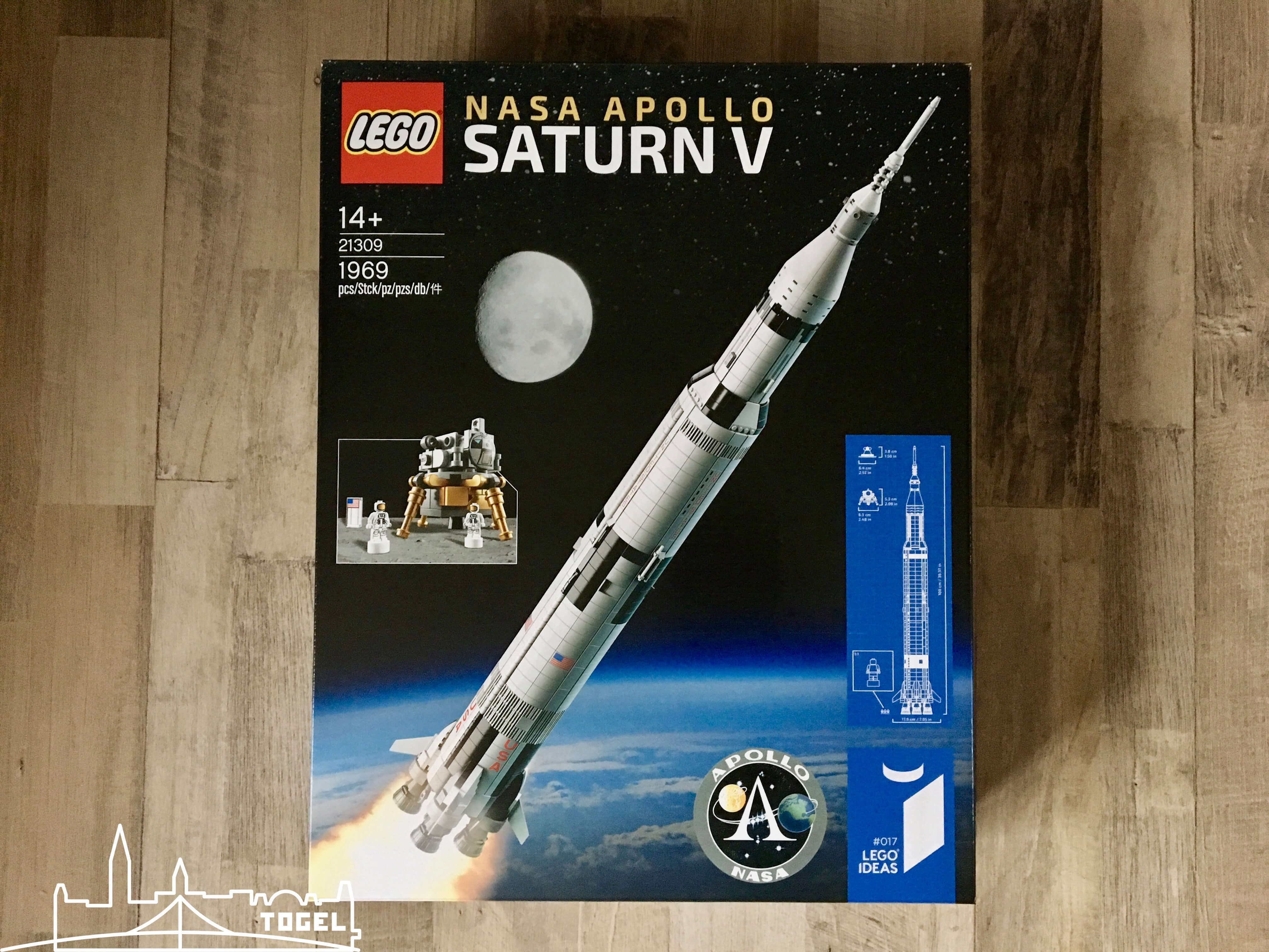Lego Ideas NASA Apollo Saturn V 21309 zählt zu den 5 besten Lego Sets 2017